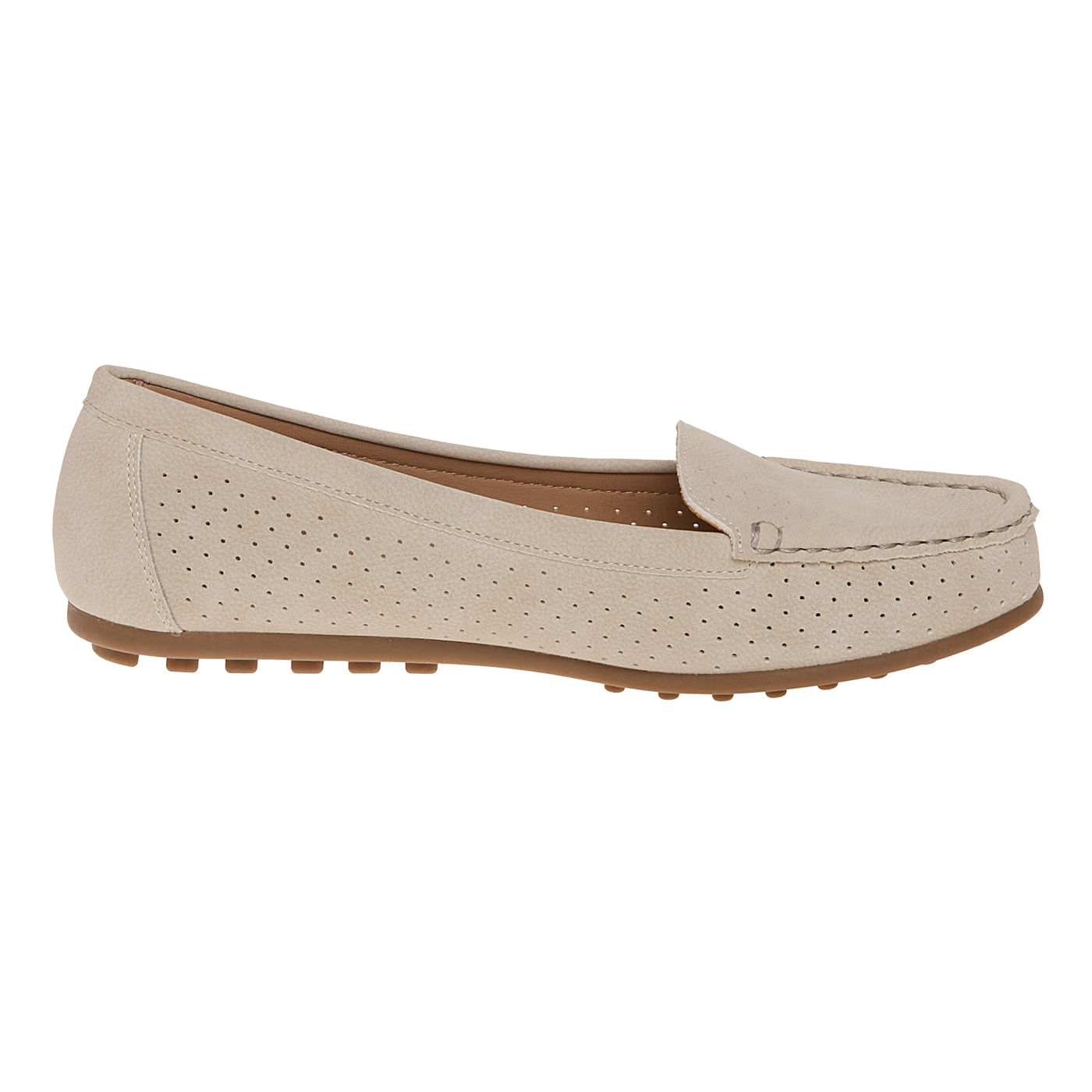 Zapatos Casuales Filipa Tipo Mocasín Para Mujer Marfil Comfort Plus 211183 Talla: 9