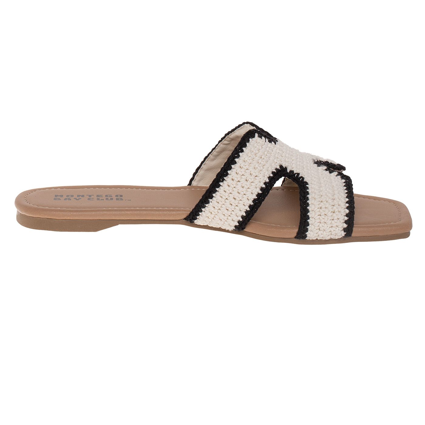 Sandalias Planas Rover Para Mujer Marfil Montego Bay Club 211136 Talla: 5