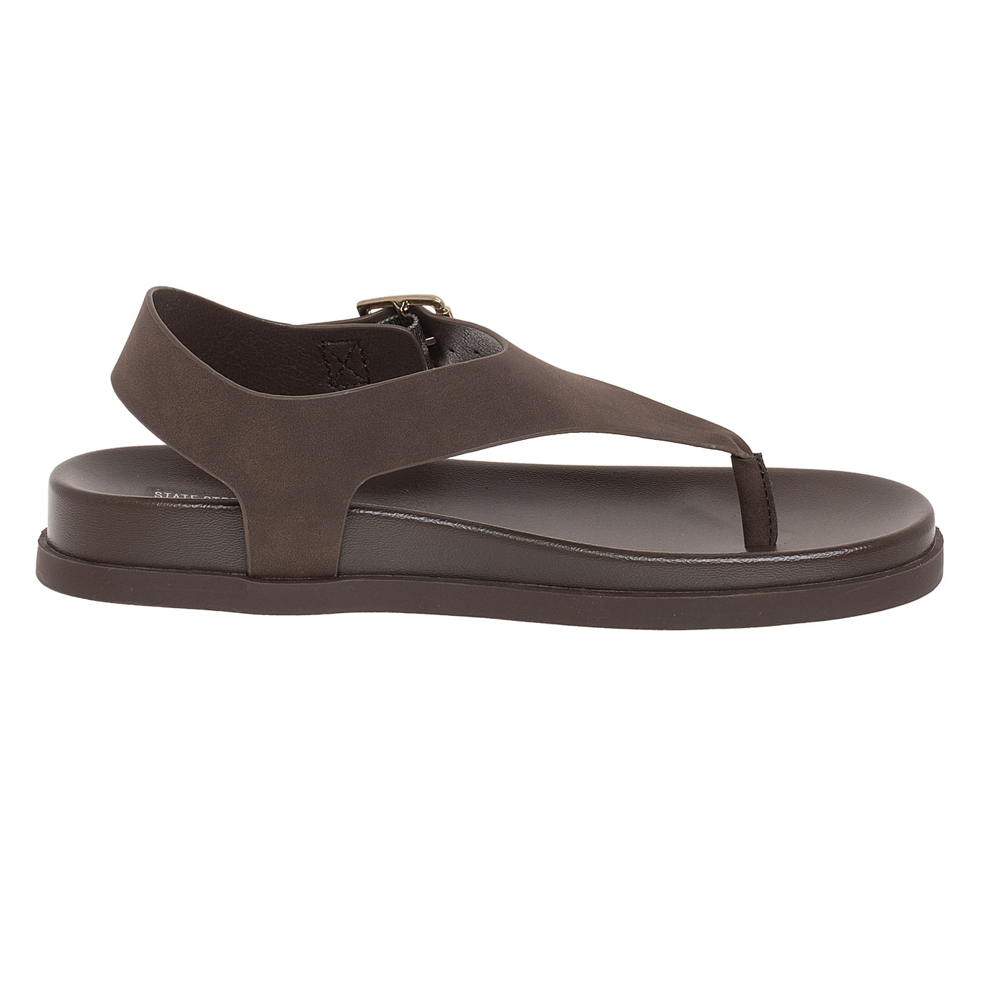 Sandalias Milla Para Mujer Café Oscuro State Street 211176 Talla: 8.5