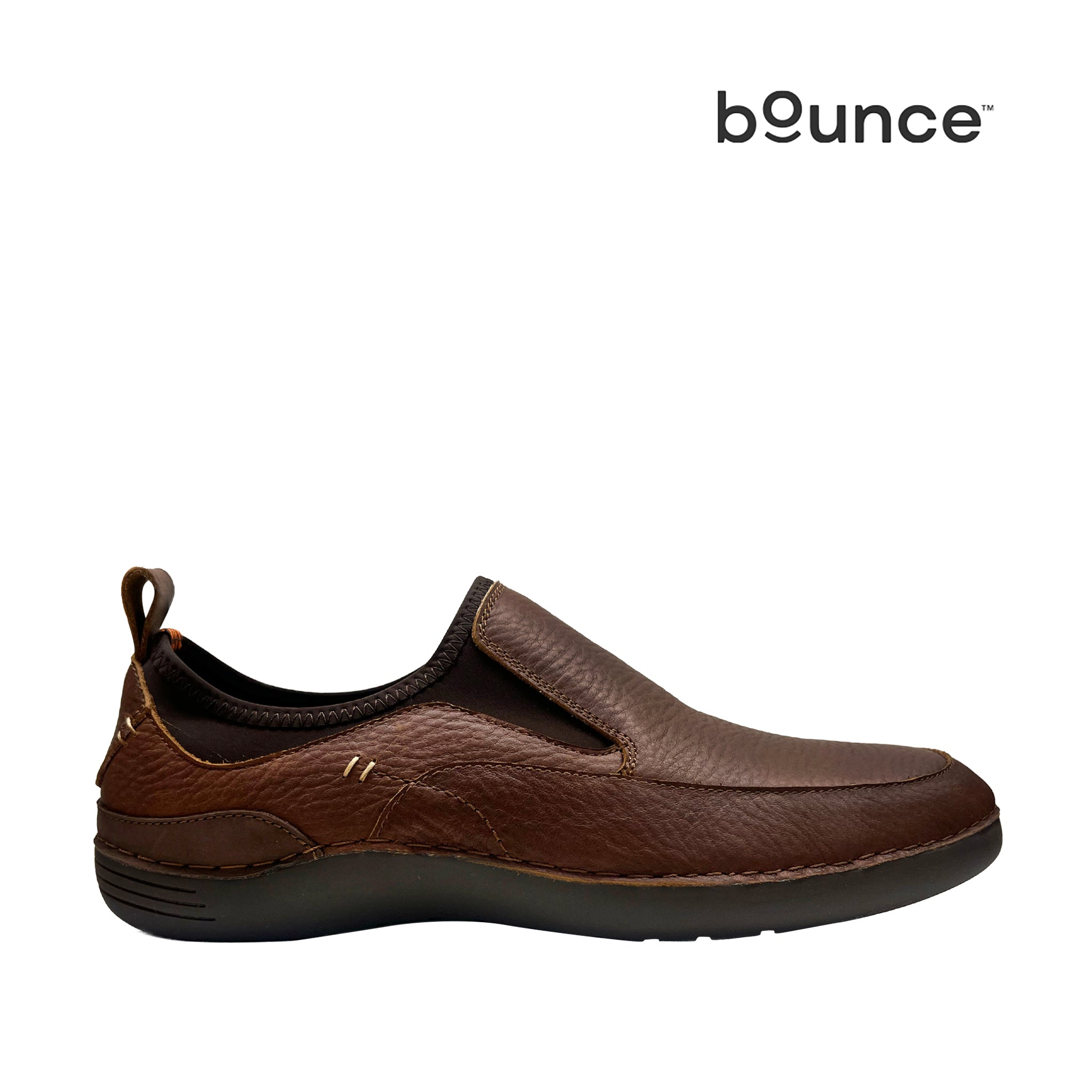 Zapatos casuales slip on Crofton para hombre color café Talla: 7