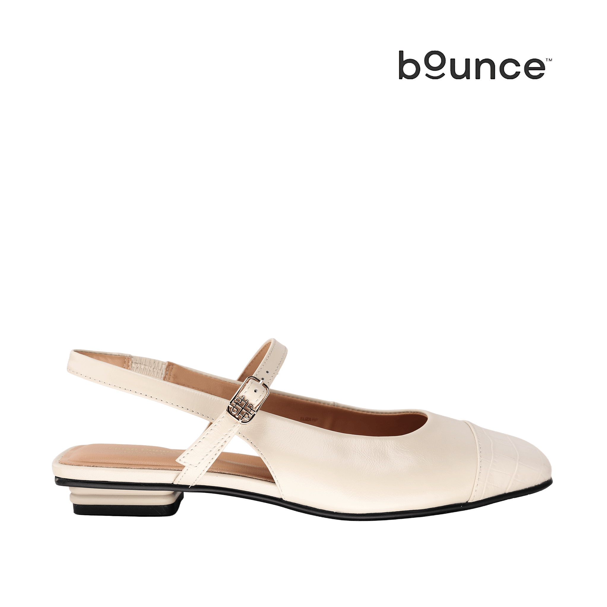 Ballerinas slingback Eliza para mujer color hueso Talla: 5