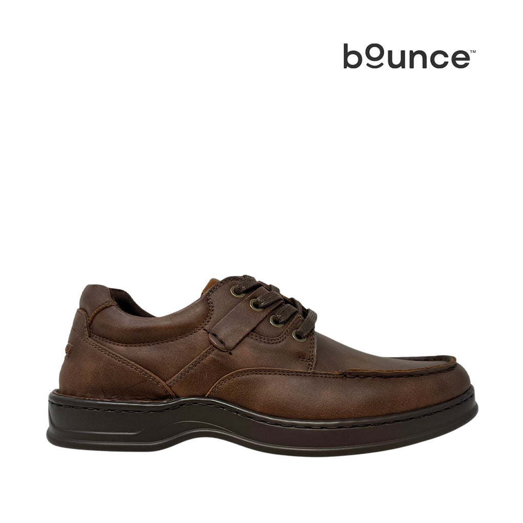 Zapatos casuales Clayden para hombre color café Talla: 9