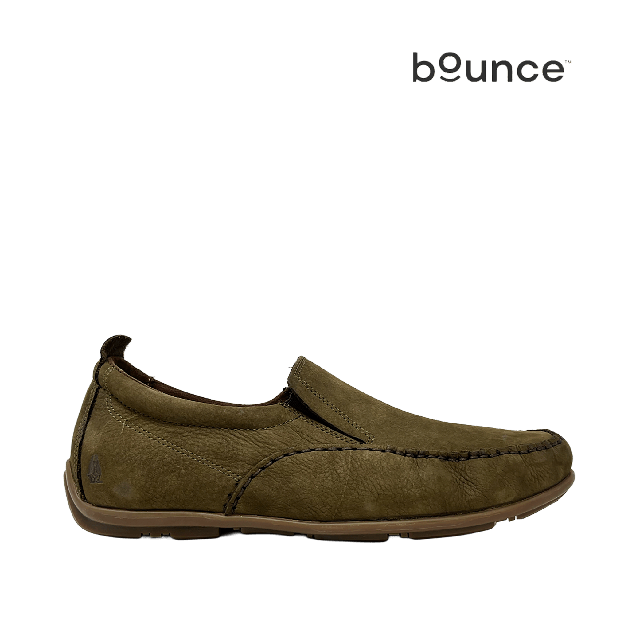 Mocasines Arietti para hombre color olivo Talla: 11