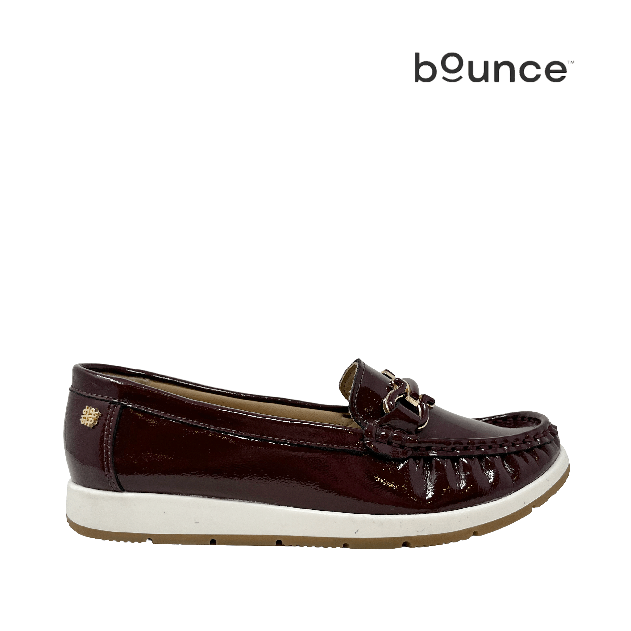 Mocasines Mirabell para mujer color burgundy Talla: 5
