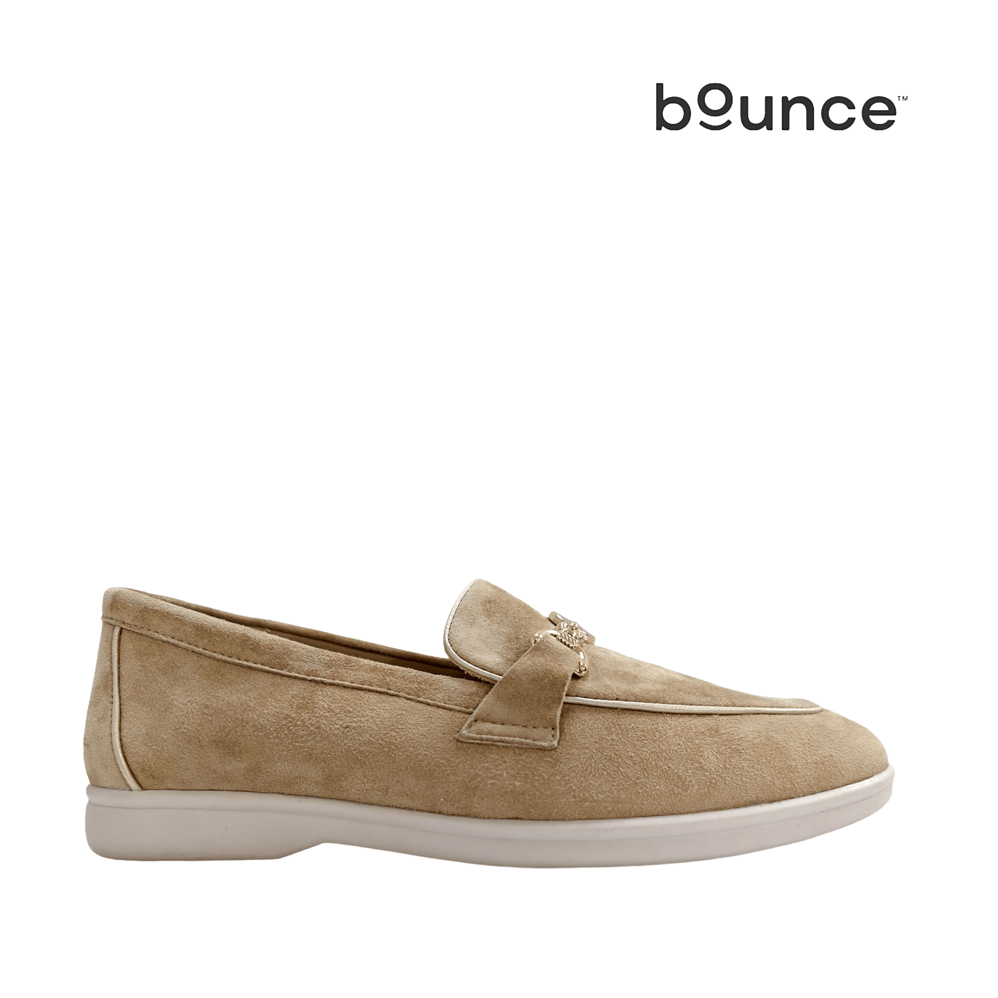 Mocasines Samantha para mujer color taupe Talla: 7