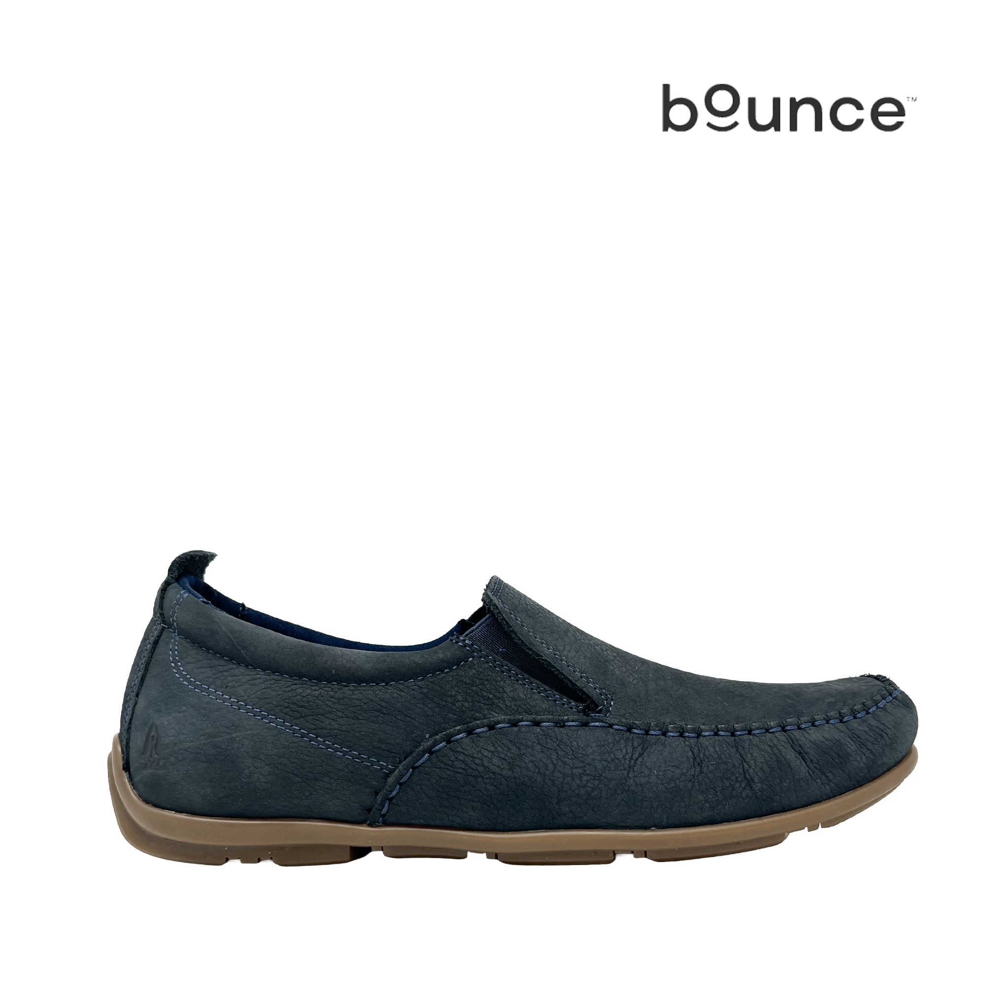 Mocasines Arietti para hombre color navy Talla: 10