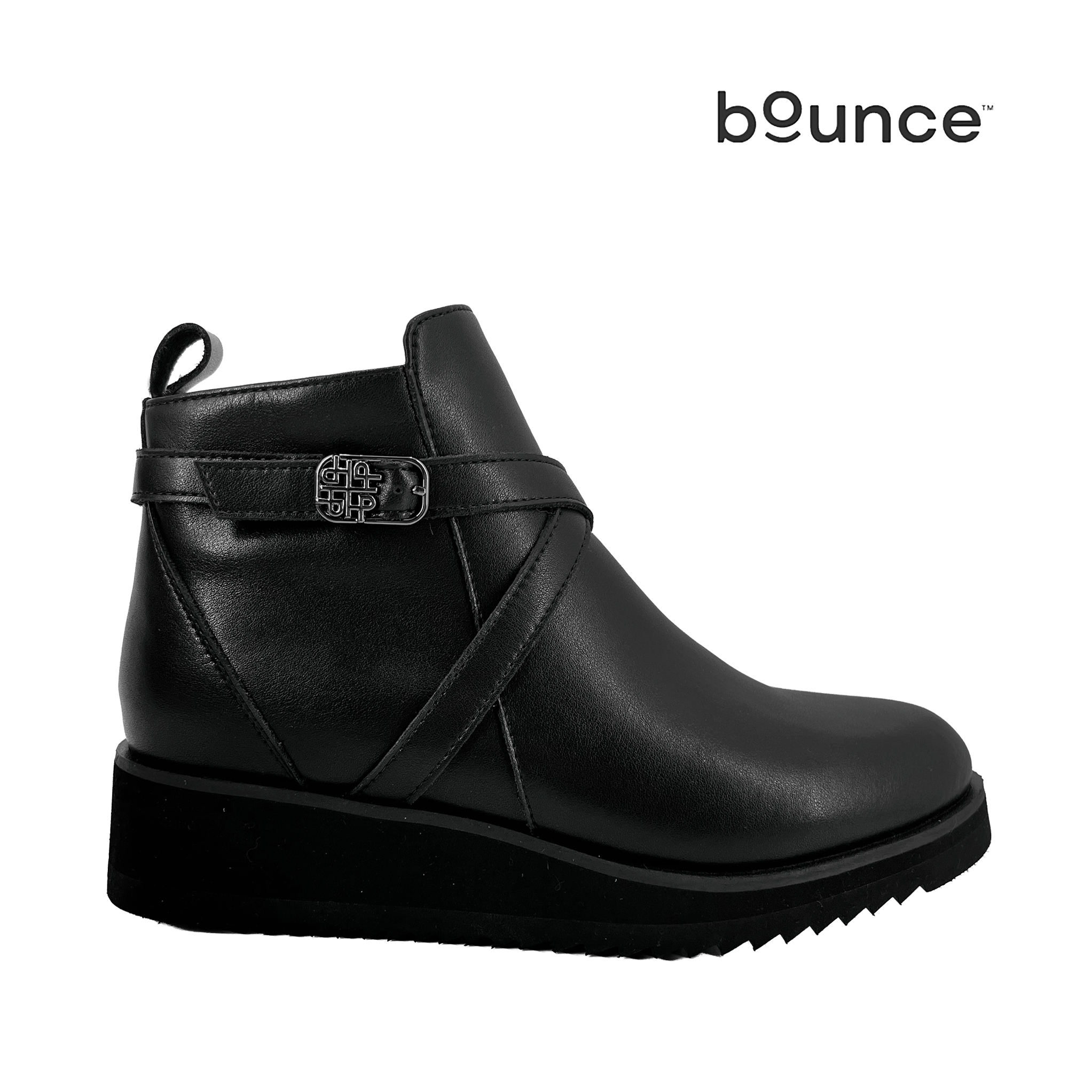 Botas de cuña Misty para mujer color negro Talla: 8