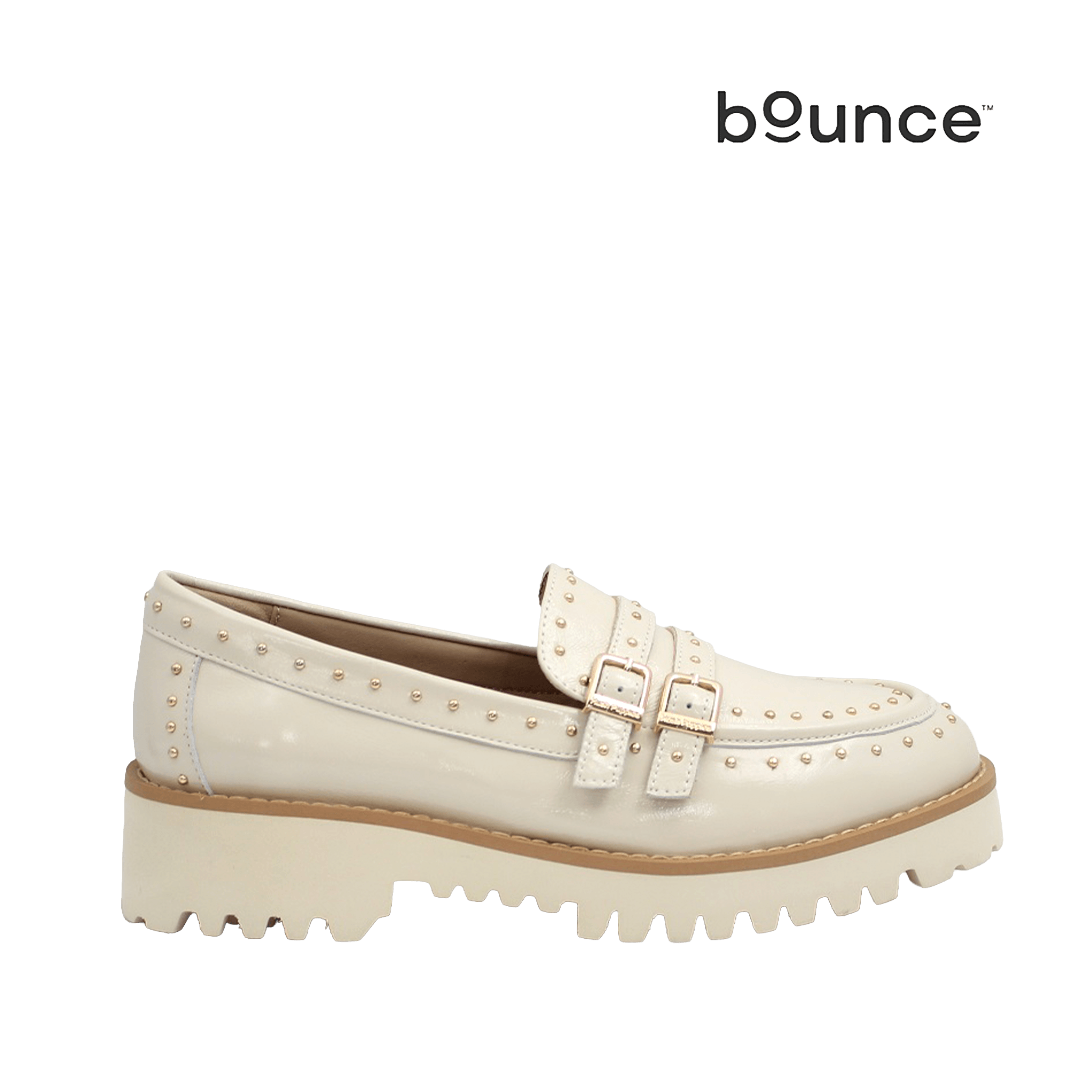 Mocasines Julietta para mujer color hueso Talla: 7