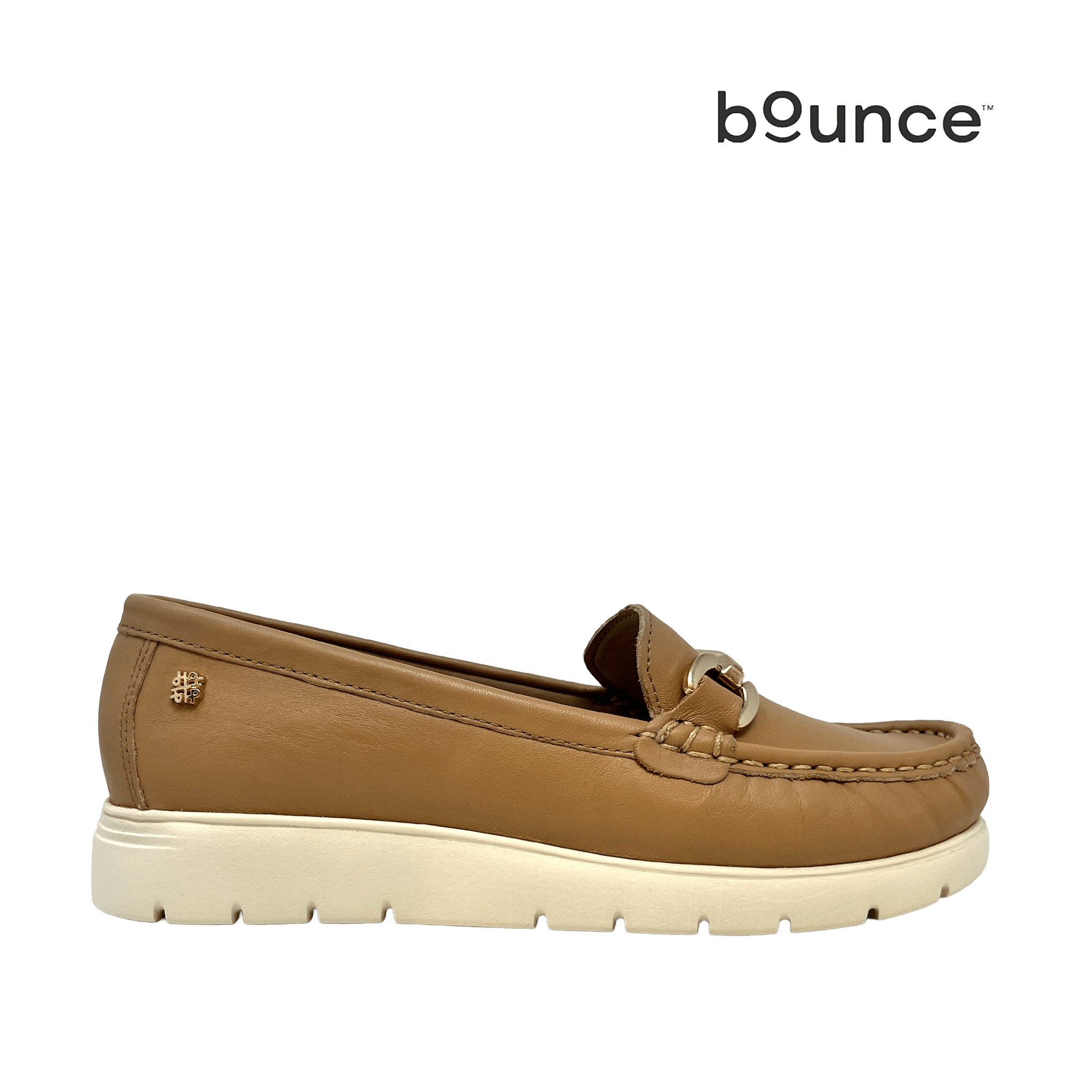 Mocasines Lizzy para mujer color beige Talla: 6