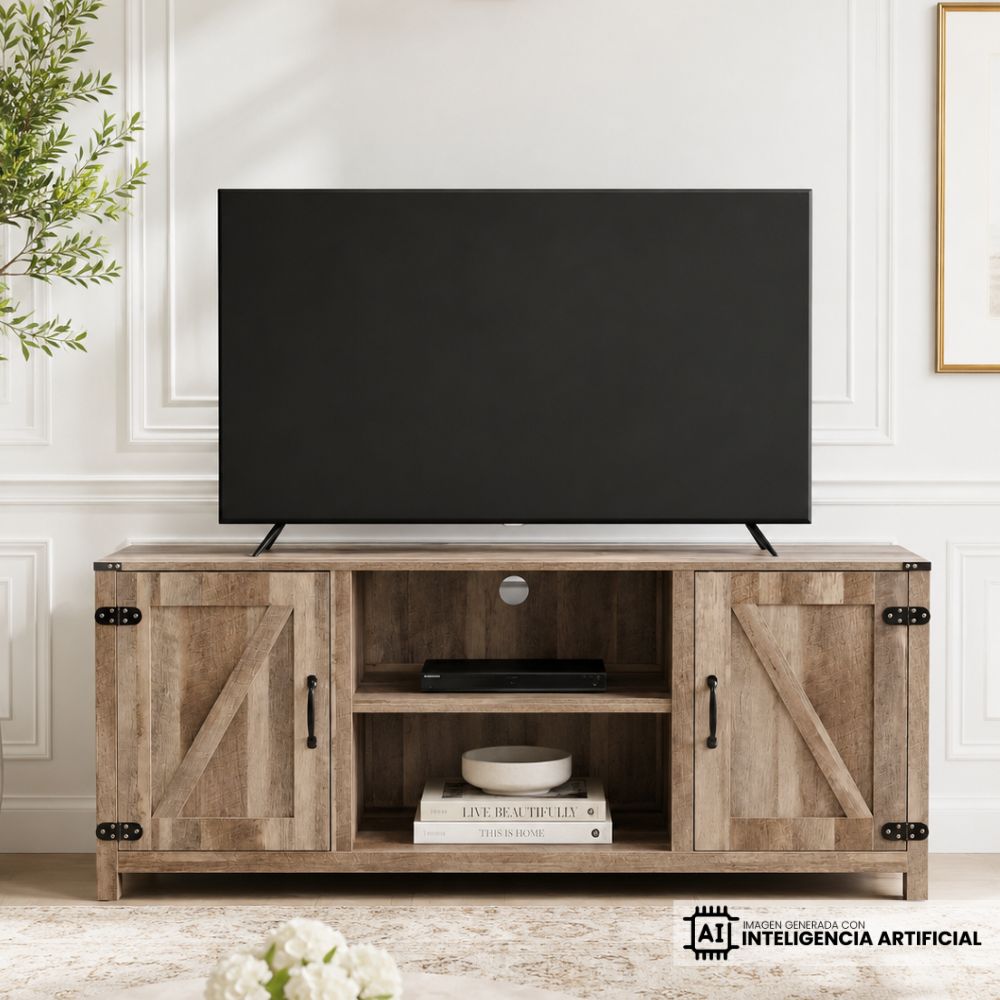 Mueble para TV 55" (139.7 cm) Roble BEIGE