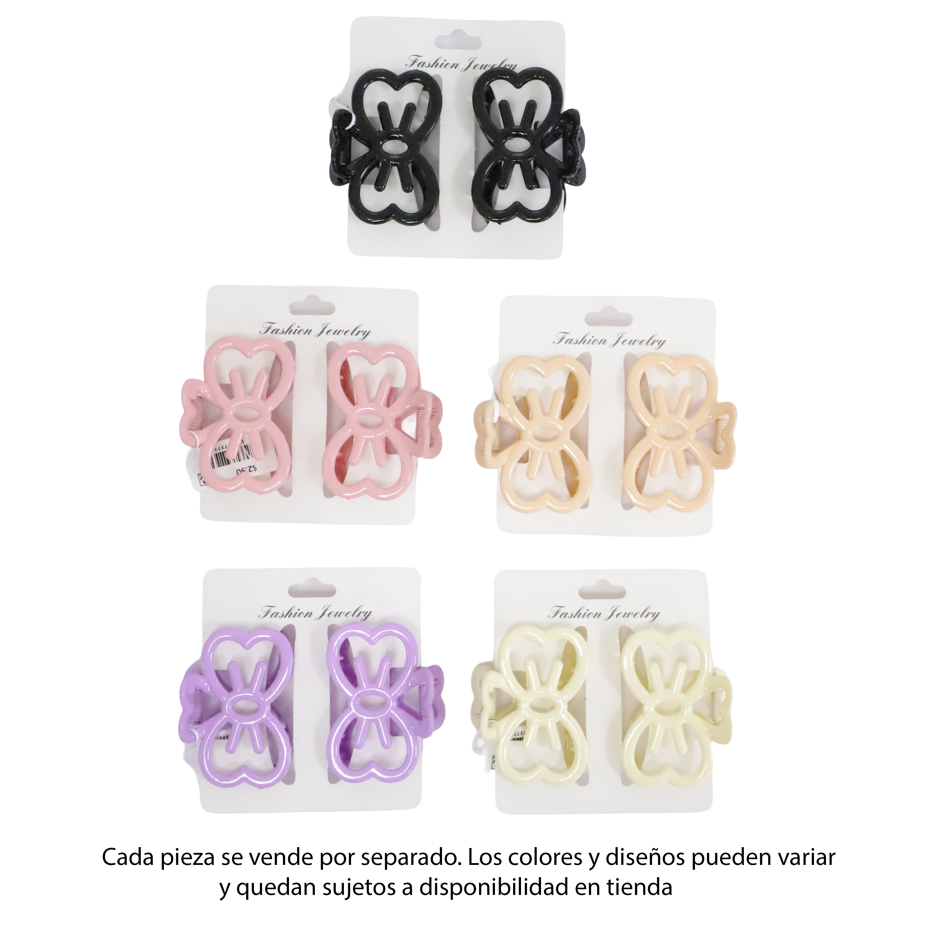 Set de pinzas para niña
