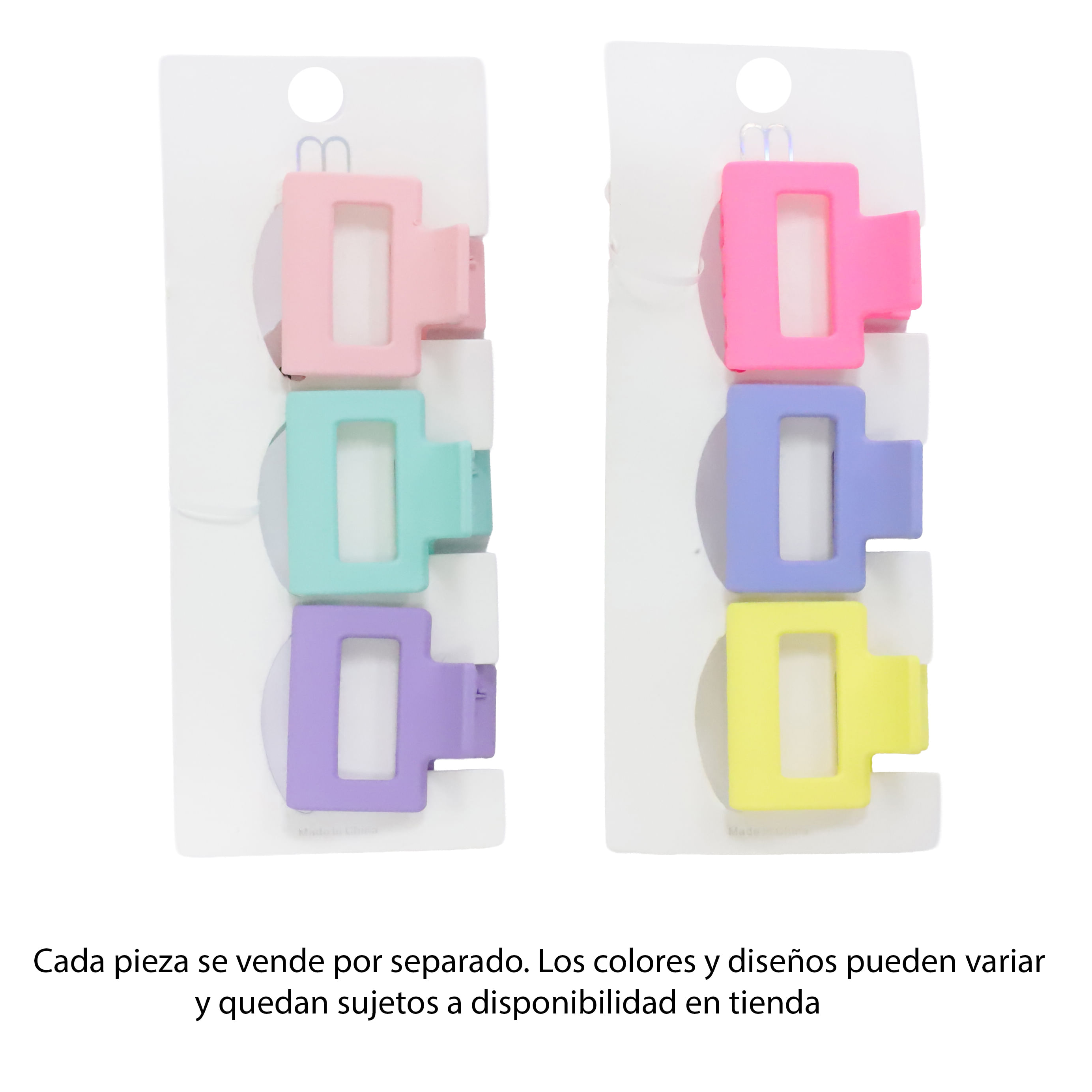 Set de mini pinzas para niña