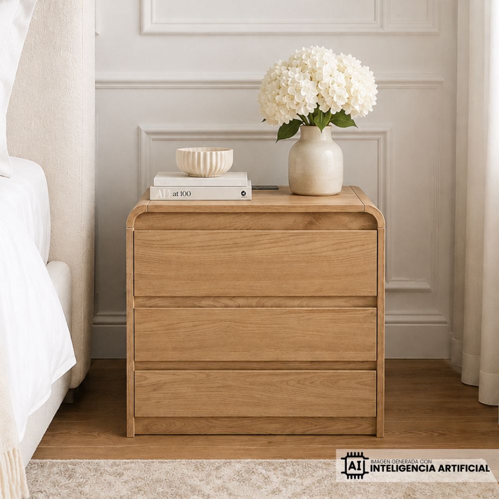 Mesa de noche Everest BEIGE