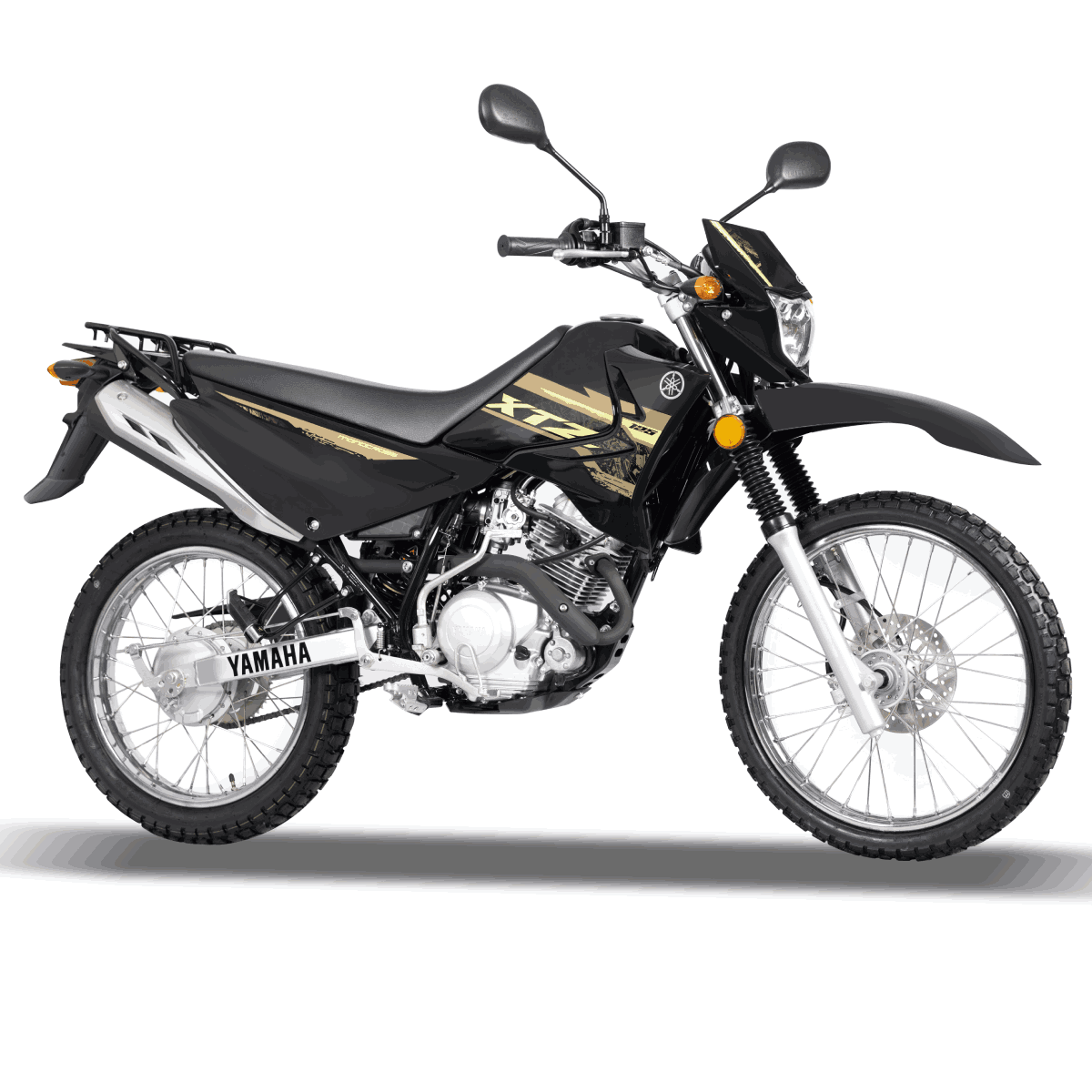 Motocicleta Yamaha XTZ 125 XTZ 125 NEGRO FRANJAS MULTICOLOR