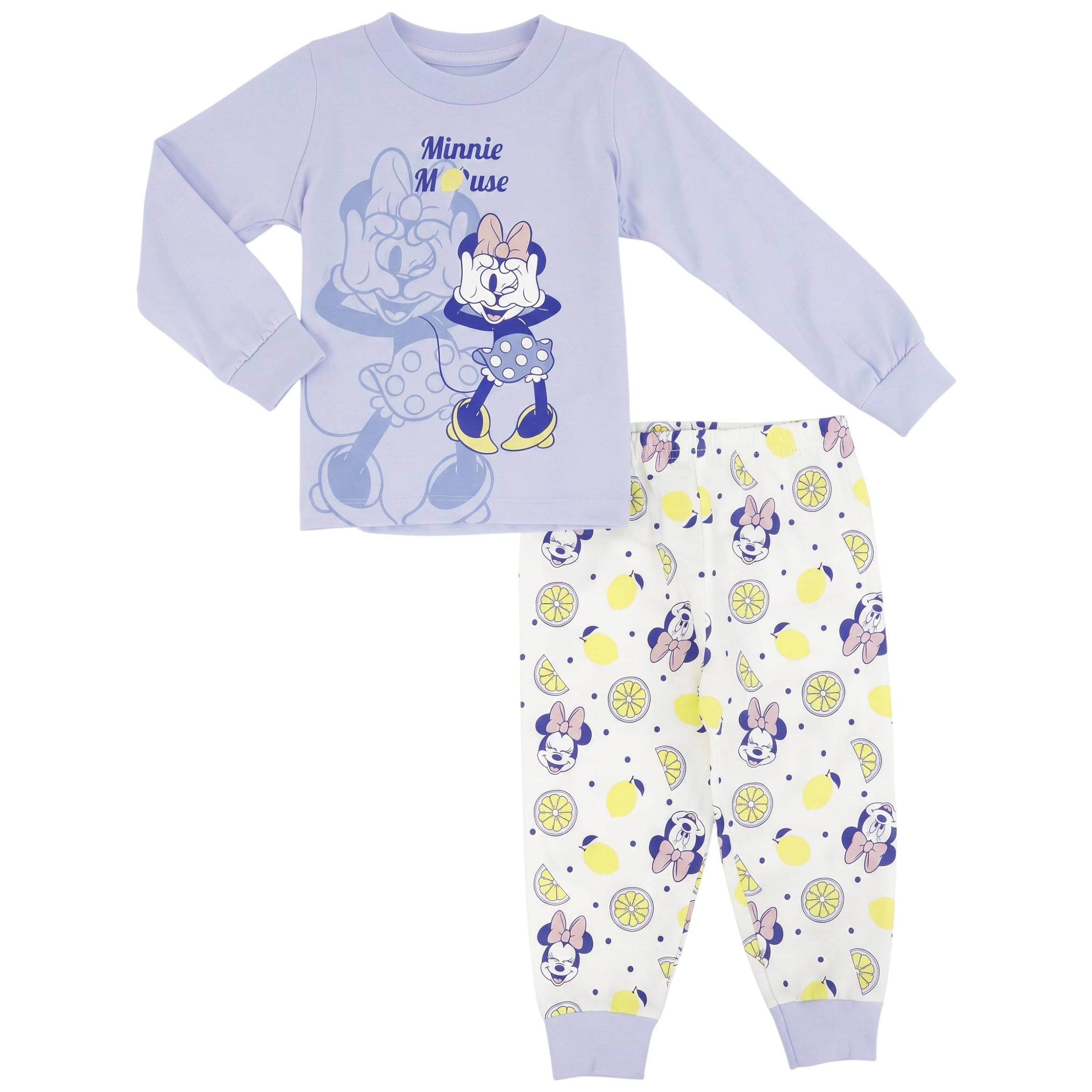 Pijama de 2 piezas de Minnie Mouse para niña