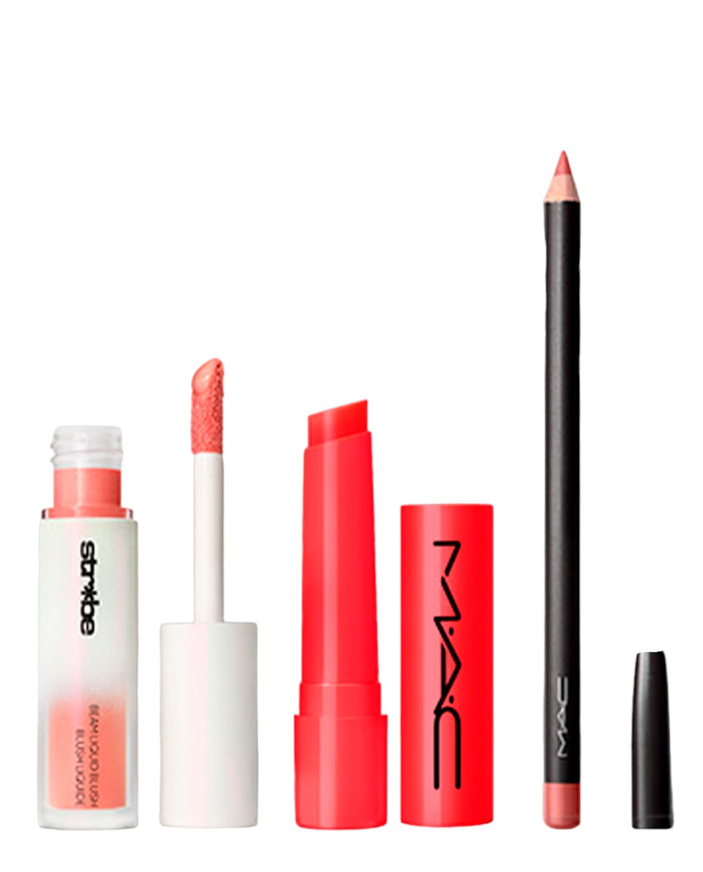 KIT 4 - STROBE BLUSH + SQUIRT + LIP PENCIL