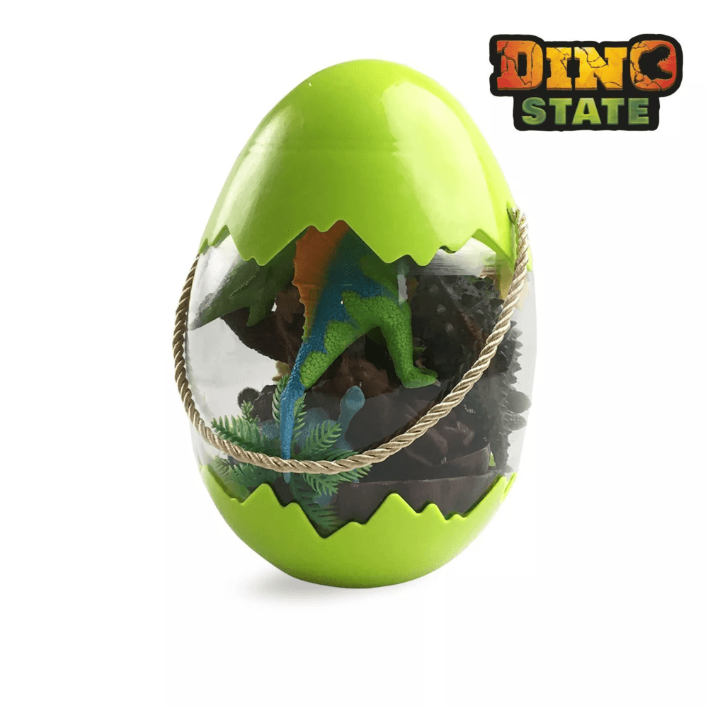 Dino Troop Extreme Huevo de Dinosaurio con 19 Accesorios