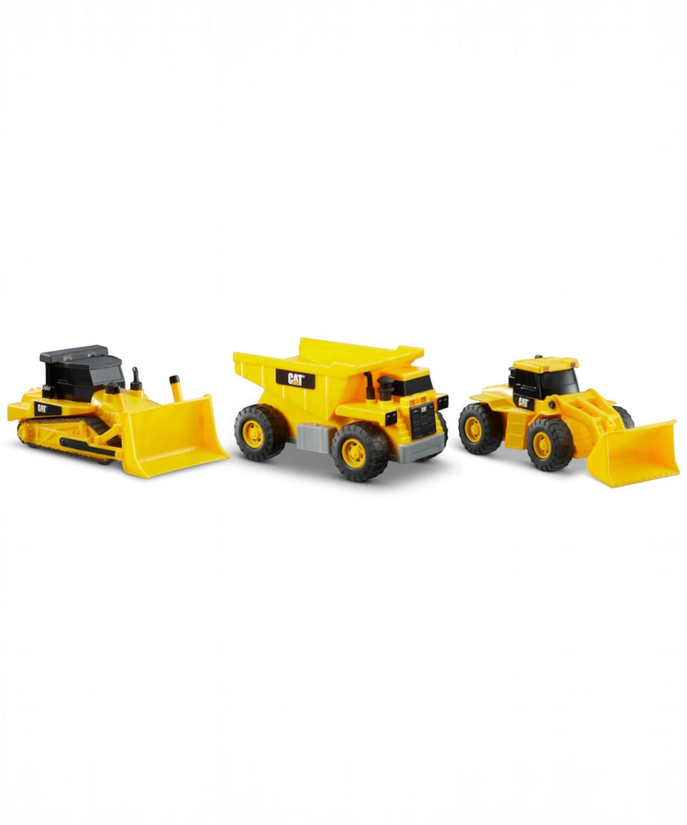 CAT Mini Crew Vehículo de Construcción 15.24 cm Surtido