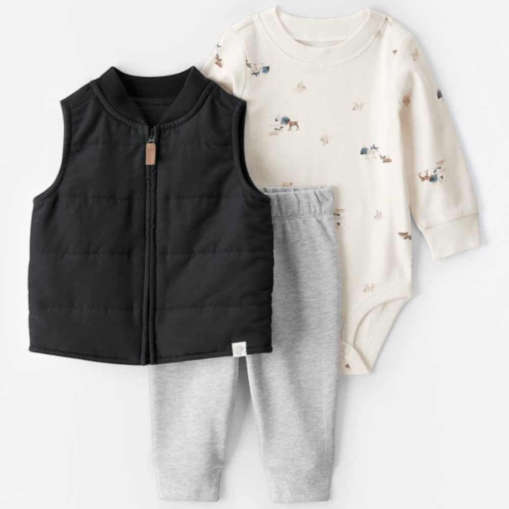 Conjunto de 3 piezas para bebé niño