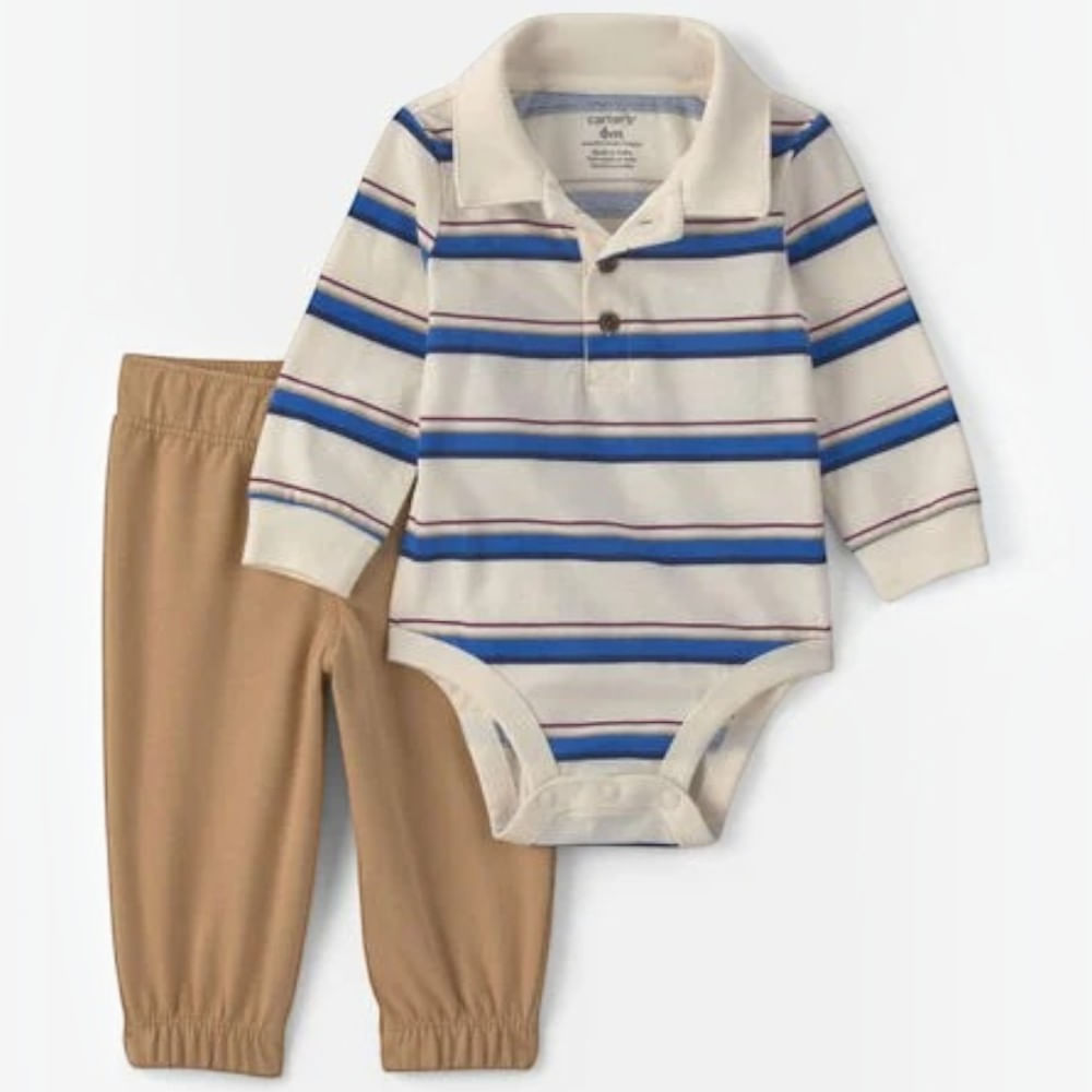 Conjunto de 2 piezas ivory para bebé niño