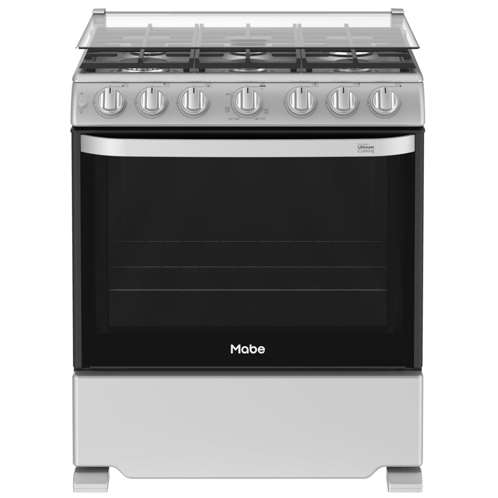 Cocina a gas 6 quemadores 76cm (30") WEM7659CFIS3 Mabe