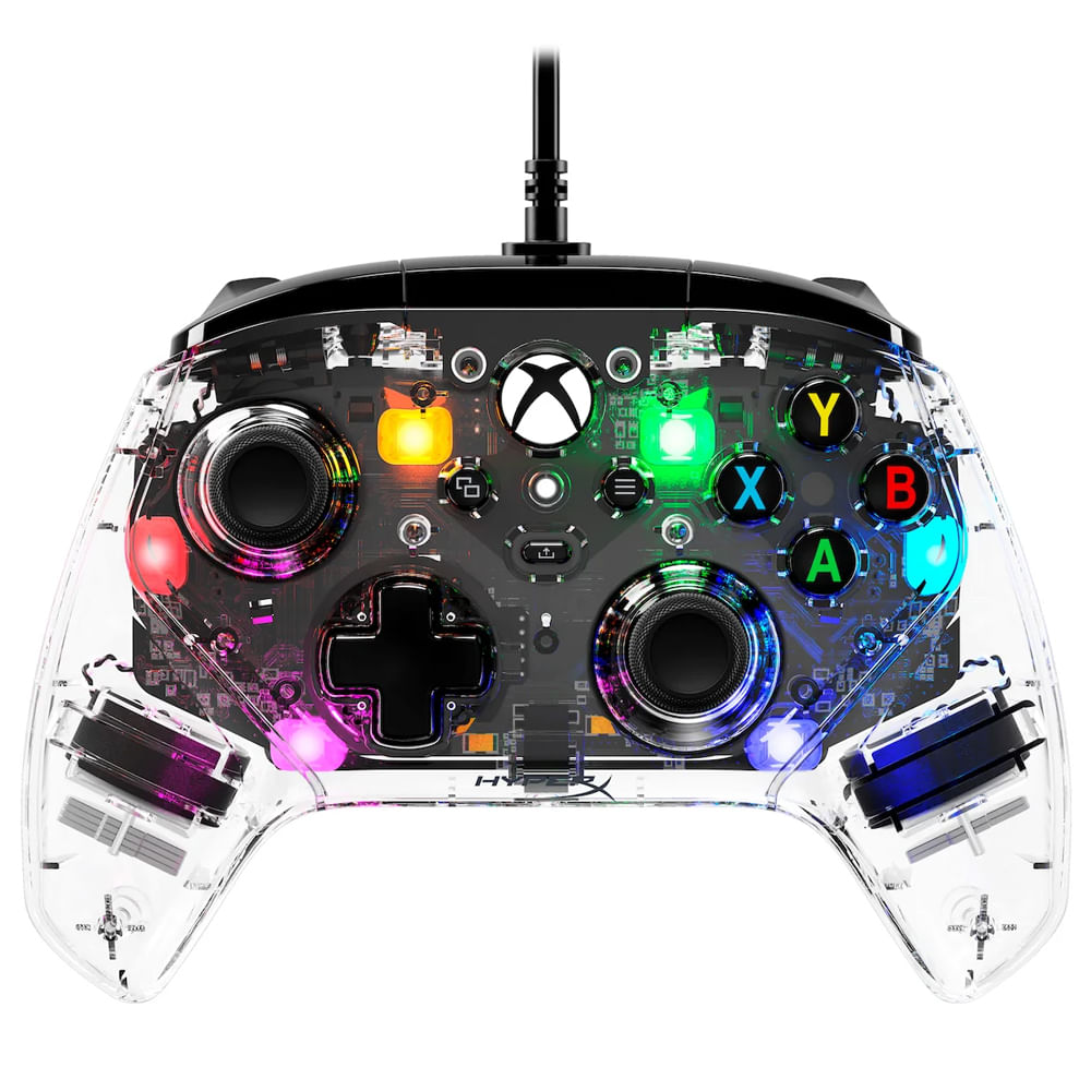 Control cableado HyperX Clutch Gladiate RGB para Xbox y PC