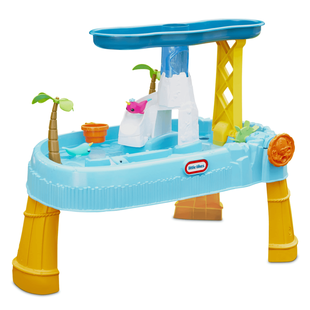 Little Tikes Waterfall Island Mesa de Agua con Cascada y Accesorios