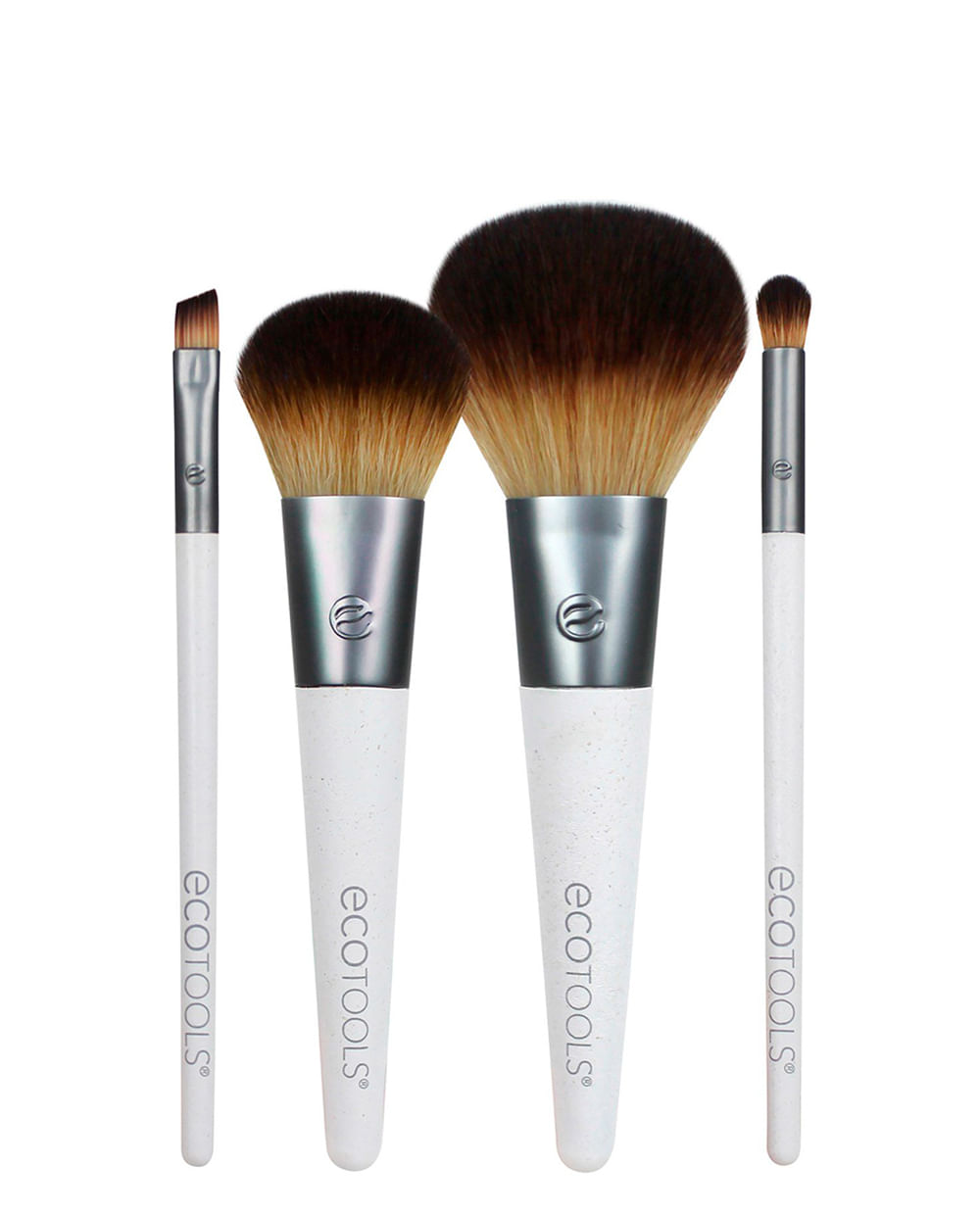 Set bamboo 4 brochas rostro