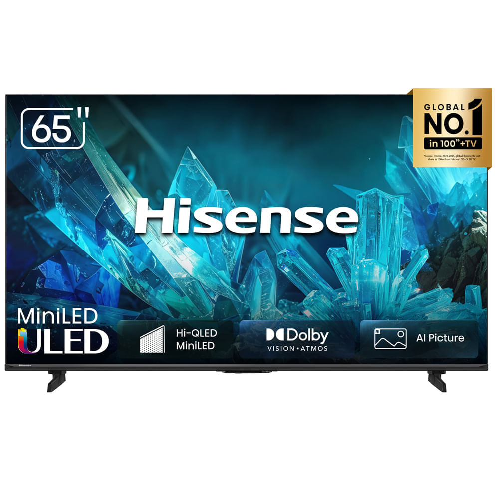 Pantalla Hisense MiniLED ULED 65" (165.1 cm) 4K UHD HDR10+ 65U6ESV
