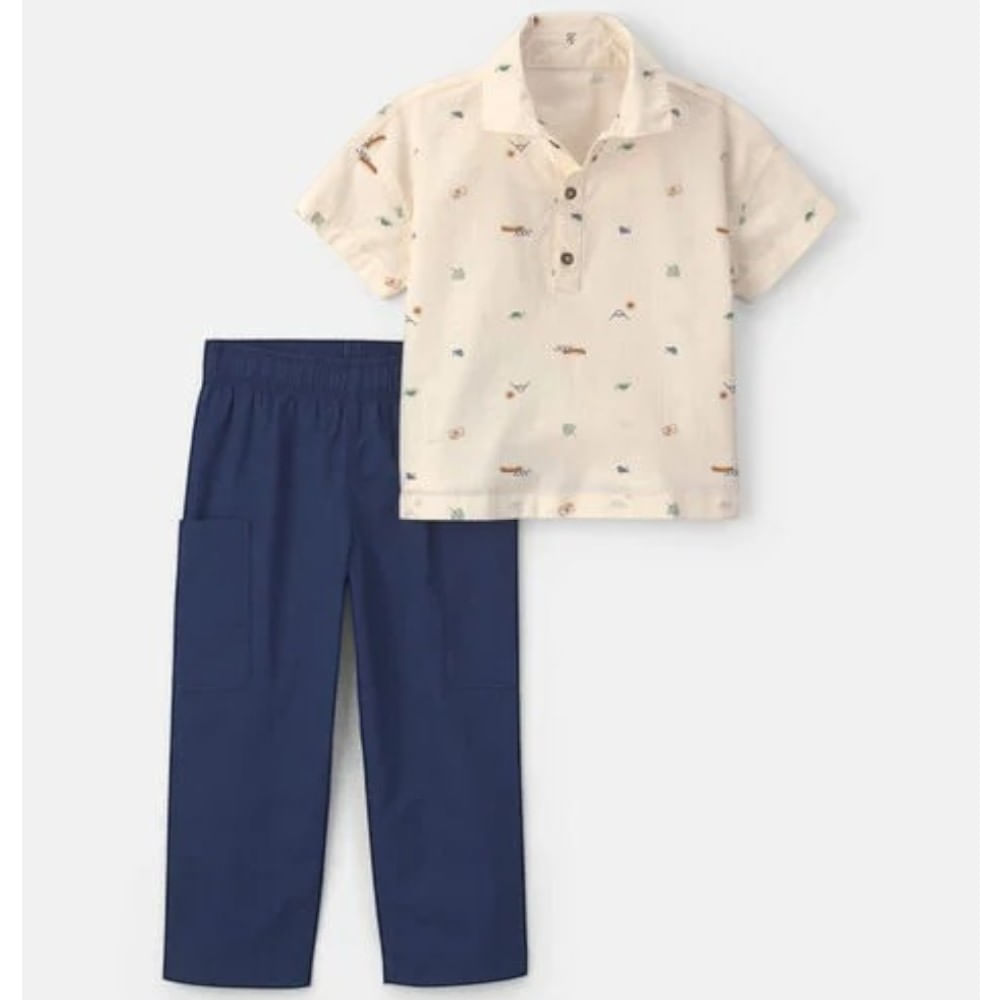Conjunto de 2 piezas estampado para niño