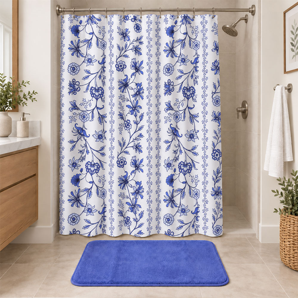 Cortina de baño surtida, 14 piezas