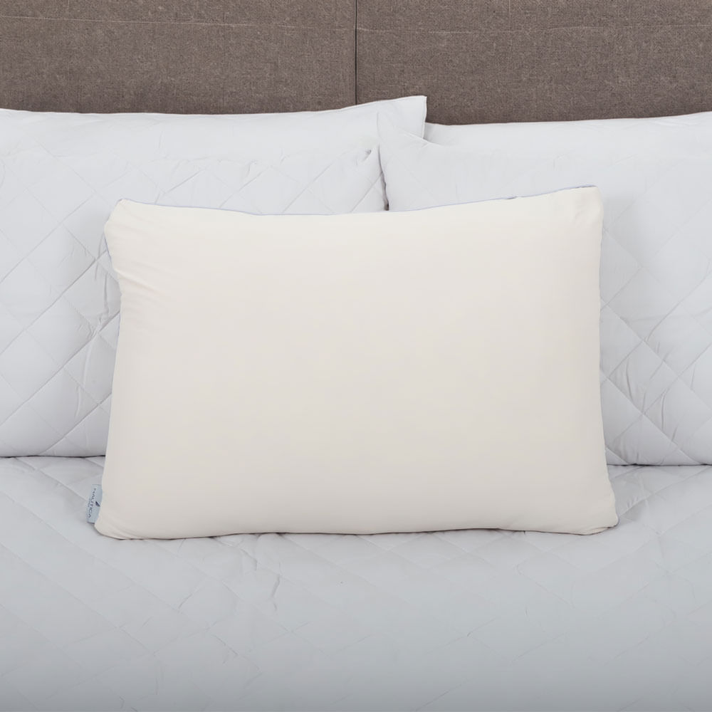Almohada refrescante de jersey crema