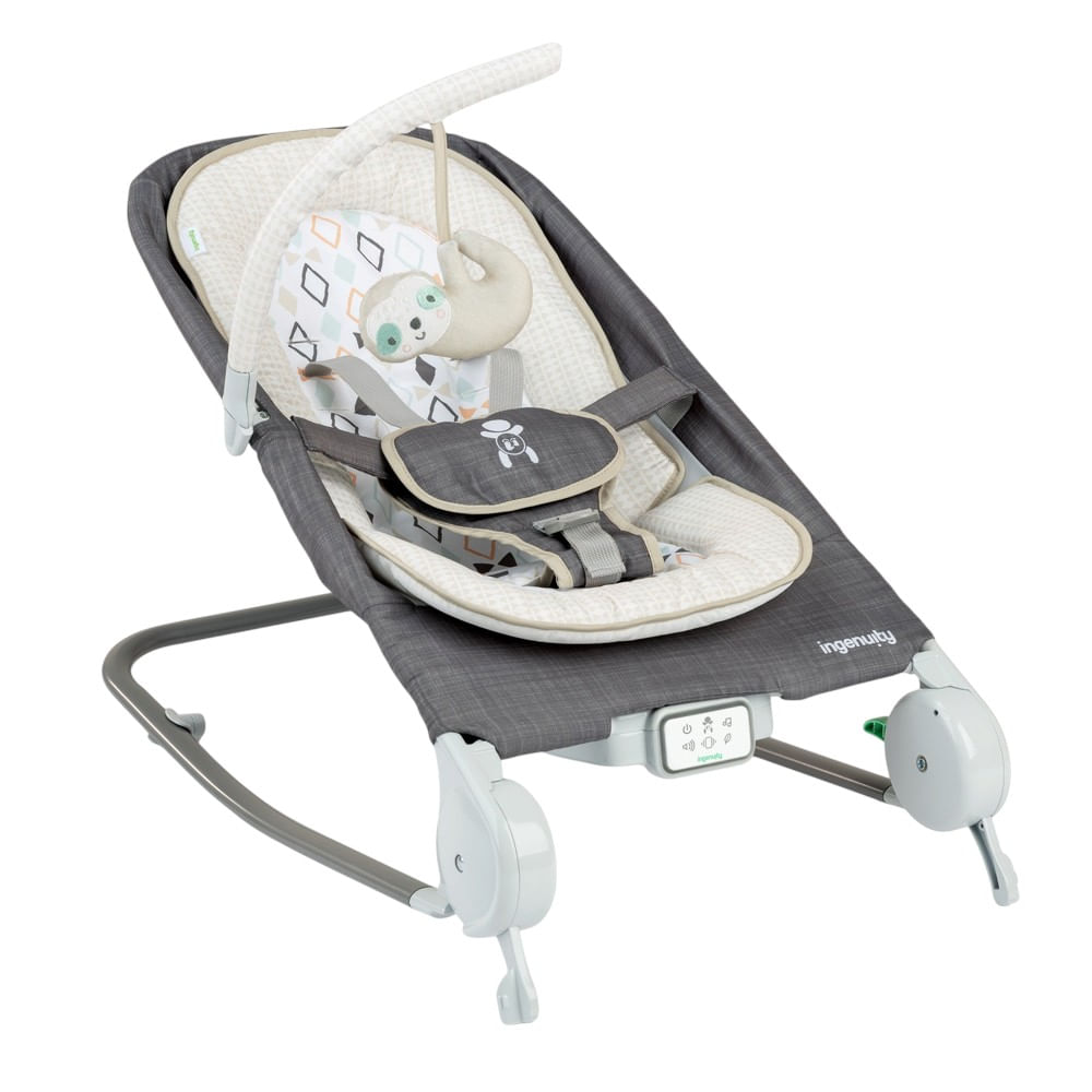 Silla mecedora Happy Belly Parker Ingenuity para bebé