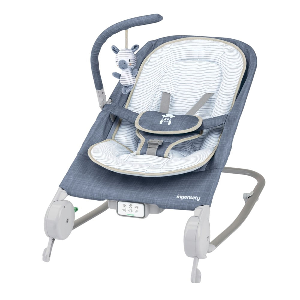 Silla mecedora Happy Belly Ingenuity para bebé niño
