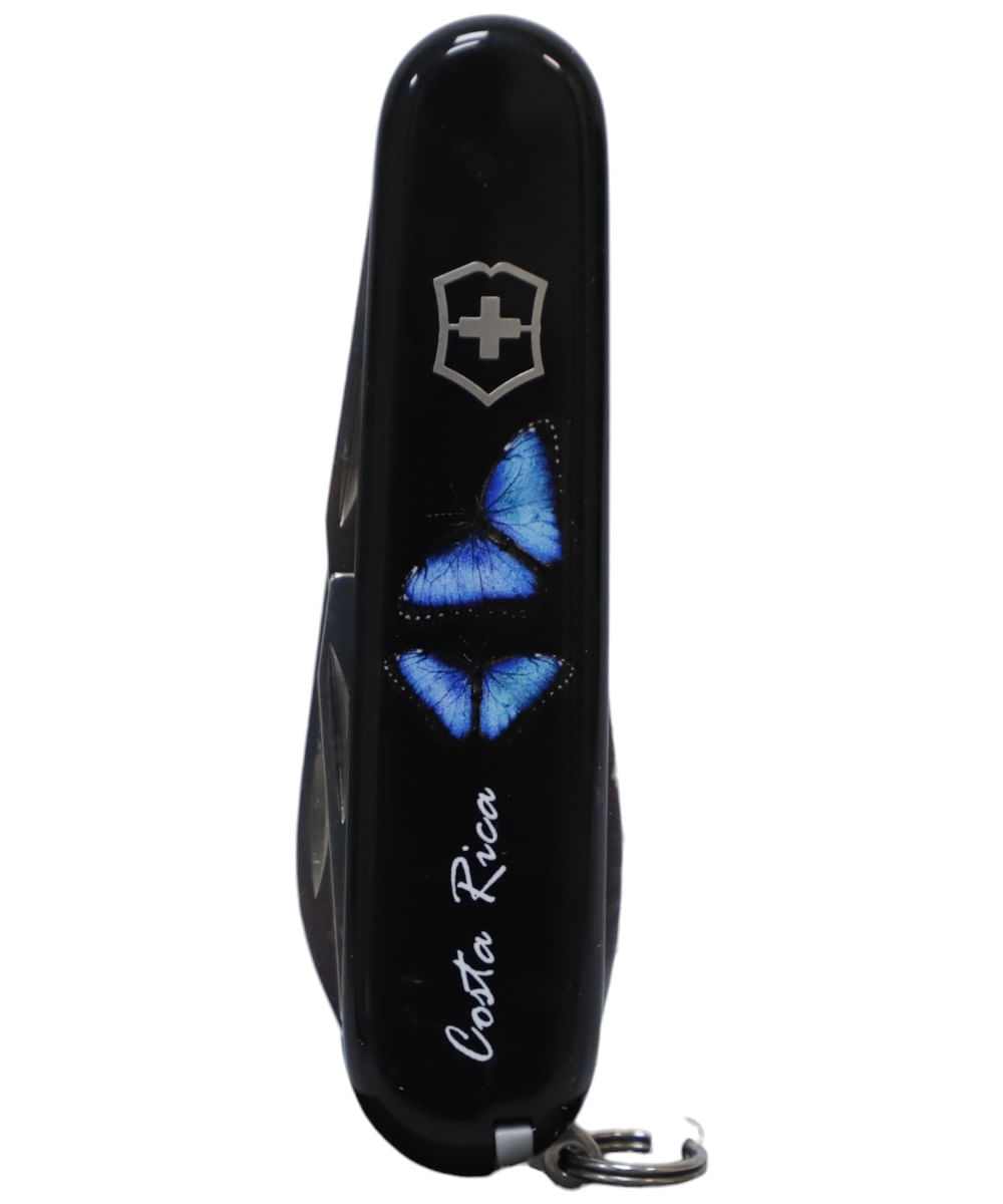 Navaja Suiza Victorinox Edición Costa Rica Morpho Negra
