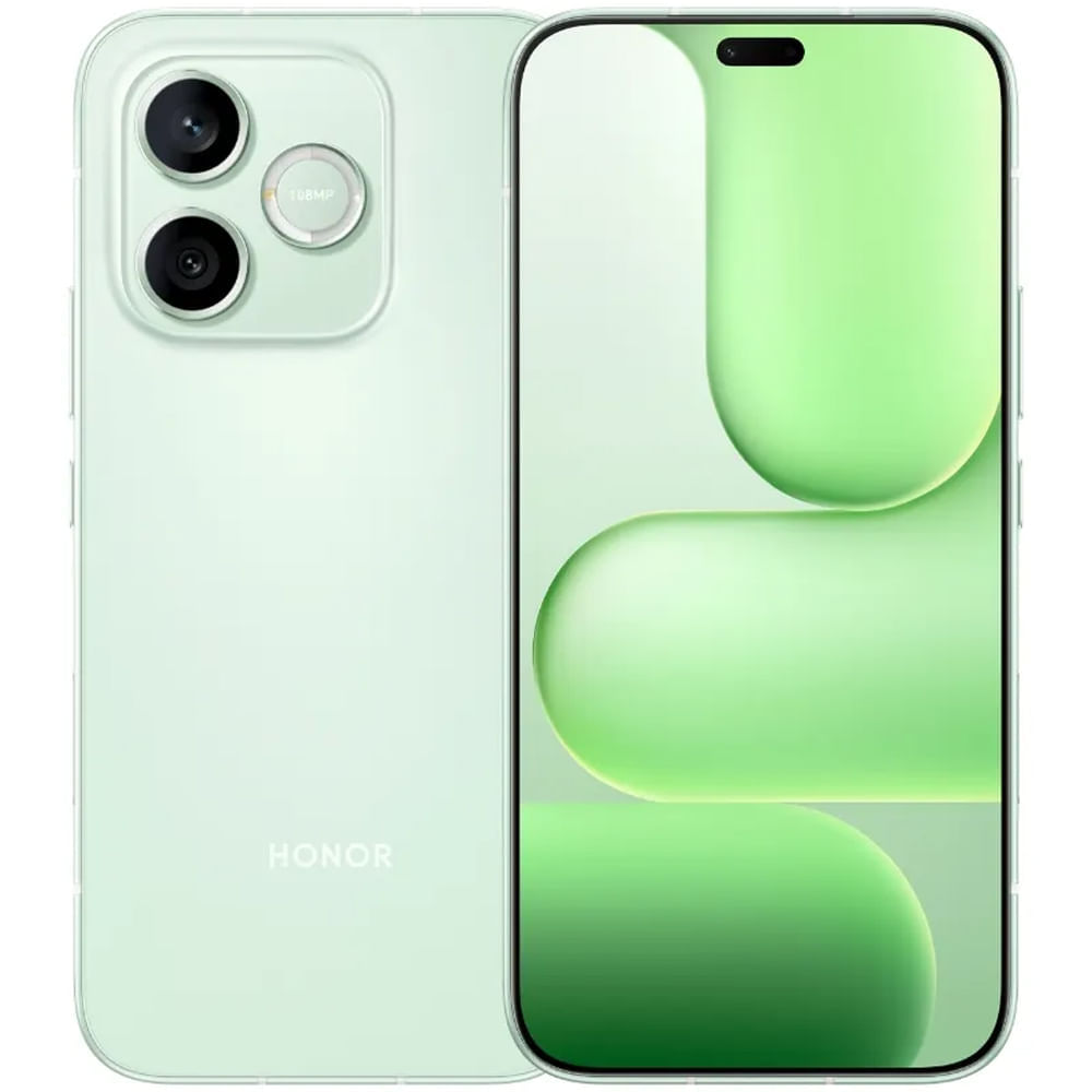 Celular Honor 600e 8GB RAM pantalla 6.6" (16.76 cm) MediaTek MT6858 Cámara principal 108MP