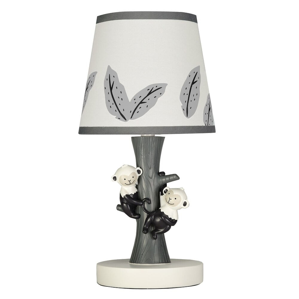 Lámpara de mesa con diseño de monos para bebé