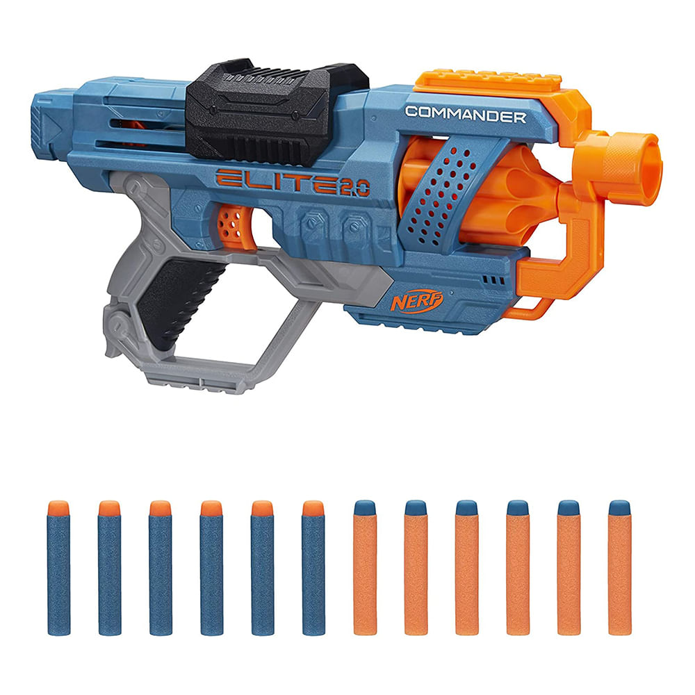 Nerf Lanzador Elite 2.0 Commander rc6