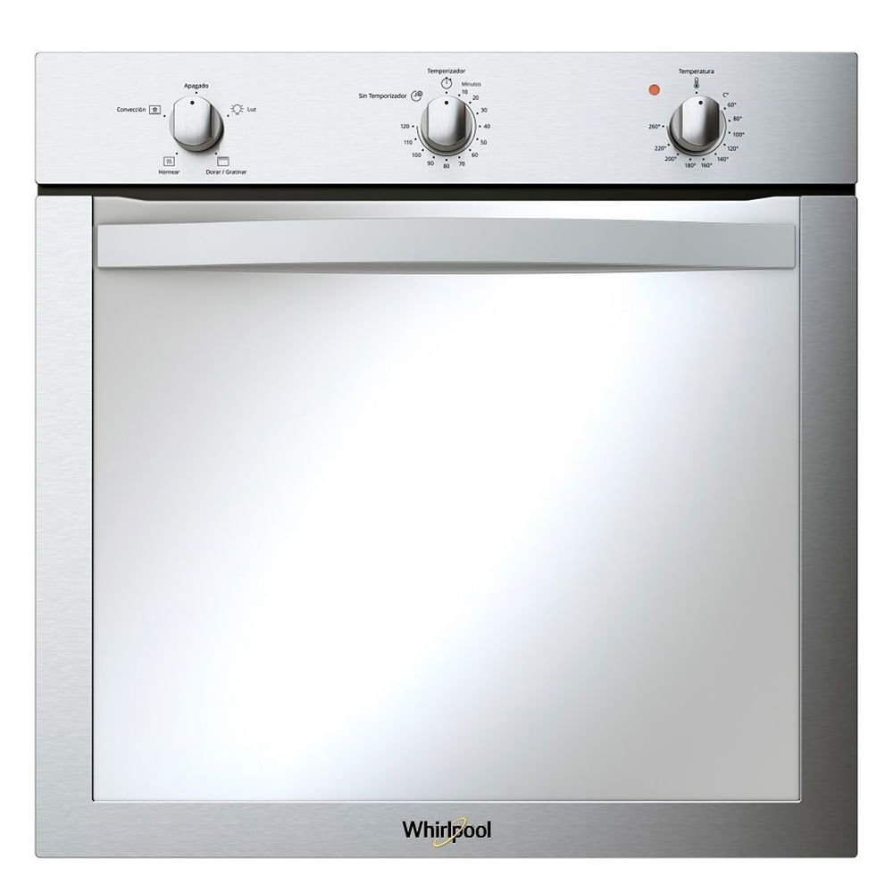 Horno empotrable Triple Glass Door eléctrico 59.4 cm (24") WOE120S Whirlpool