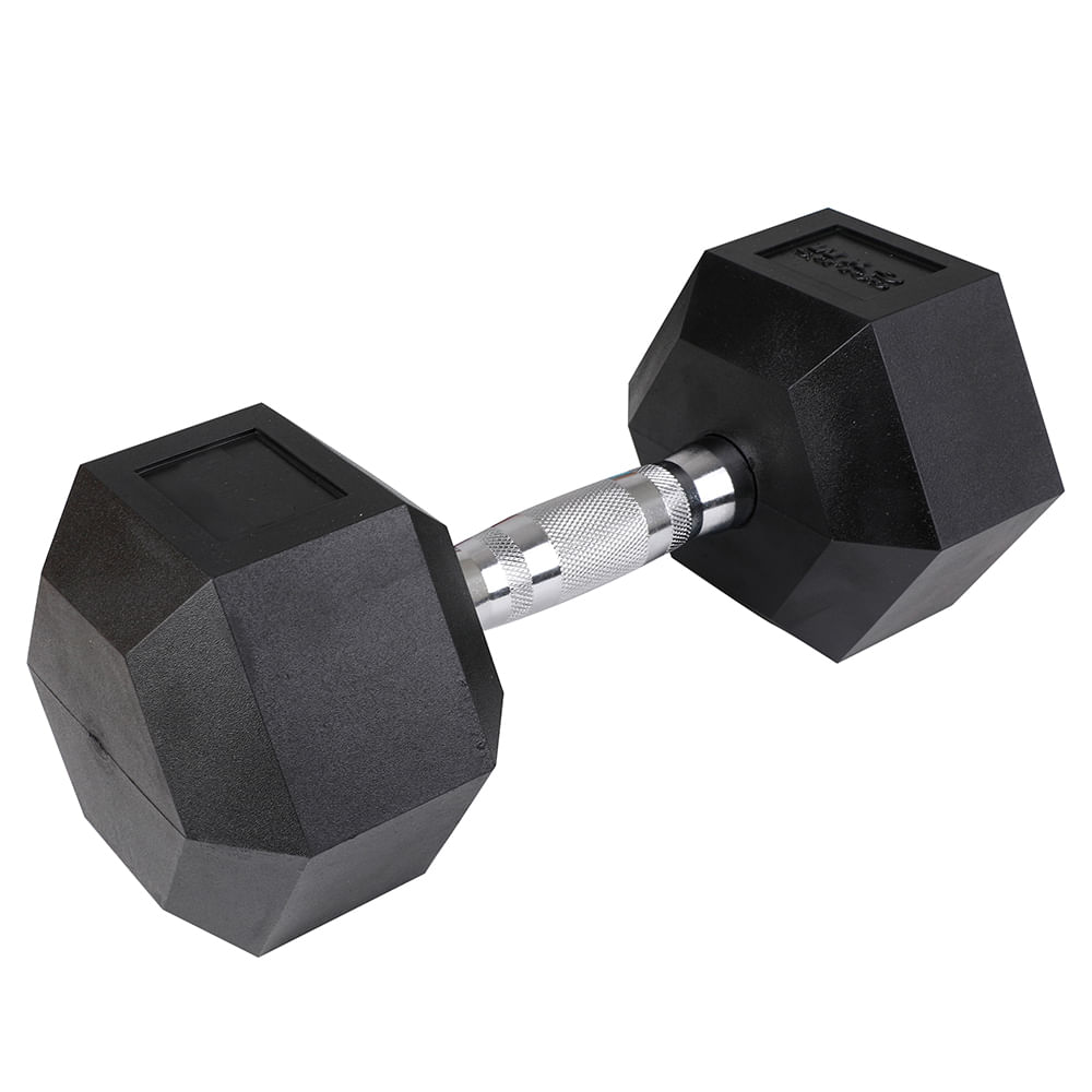 Mancuerna hexagonal 20 libras Golds Gym