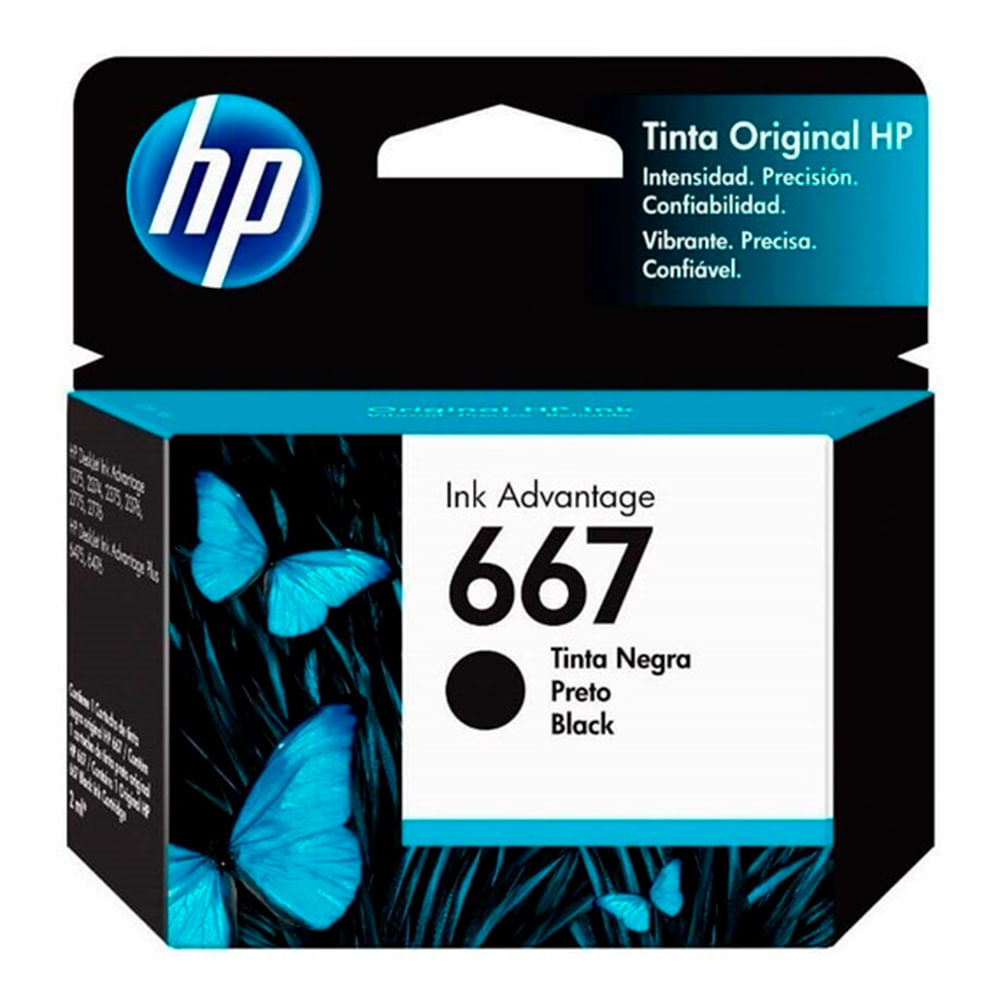 Tinta HP 667 2ml.