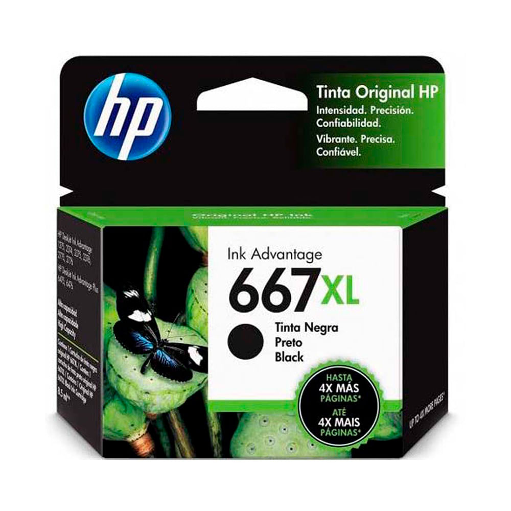 Tinta HP 667XL 8.5ml.